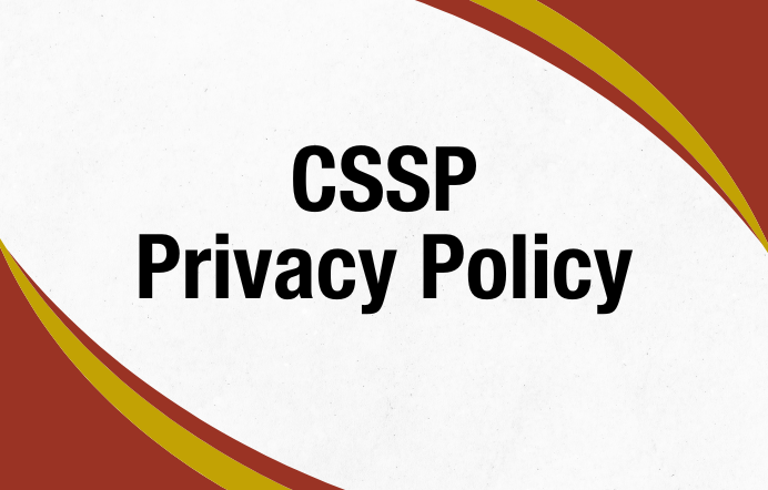 CSSP Privacy Policy